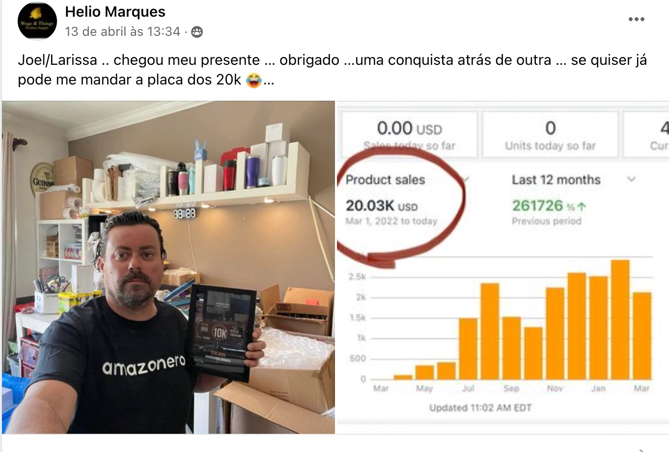 HELIO MARQUES - FATURAMENTO